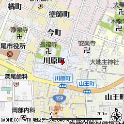 石川県七尾市川原町8周辺の地図