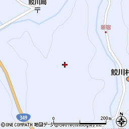福島県東白川郡鮫川村赤坂中野舘山周辺の地図