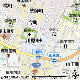 石川県七尾市川原町6周辺の地図