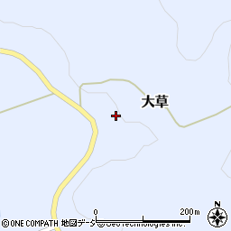 福島県浅川町（石川郡）大草（岡野内）周辺の地図
