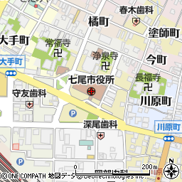 〒926-0208 石川県七尾市能登島小浦町の地図