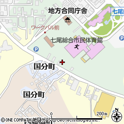 石川県七尾市小島町ケ周辺の地図