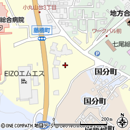 石川県七尾市藤橋町西周辺の地図