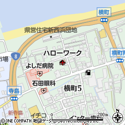 ハローワーク糸魚川周辺の地図