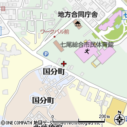 株式会社ビー・エム・エル七尾営業所周辺の地図