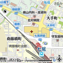 ニトリパトリア七尾店周辺の地図