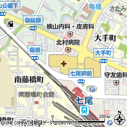 ドン・キホーテ七尾店周辺の地図