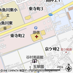 原信糸魚川東店周辺の地図