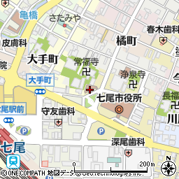 石川県七尾市袖ケ江町（ハ）周辺の地図