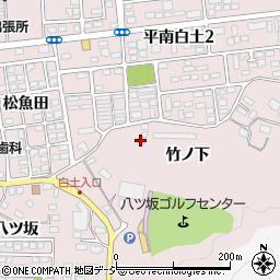 福島県いわき市平南白土長塚周辺の地図