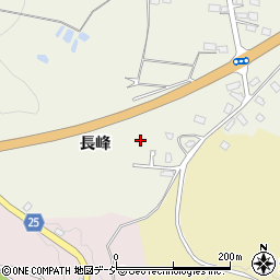 福島県東白川郡棚倉町上台長峰周辺の地図