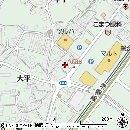 福島県いわき市内郷高坂町八反田周辺の地図