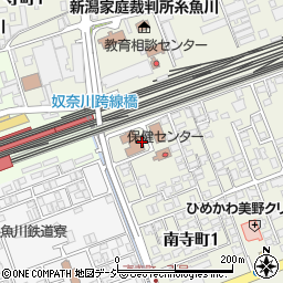 奴奈川跨線橋周辺の地図