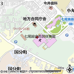 石川県七尾市小島町西周辺の地図