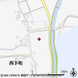 石川県七尾市西下町ヘ周辺の地図