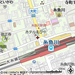 魚民 糸魚川日本海口駅前店周辺の地図