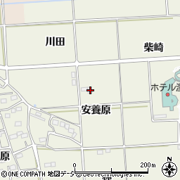 福島県いわき市平藤間安養原周辺の地図