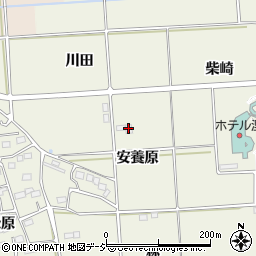 福島県いわき市平藤間（安養原）周辺の地図