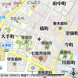 石川県七尾市相生町周辺の地図