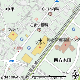 タチハナ洗業株式会社　マルト高坂店周辺の地図