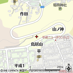 福島県いわき市内郷小島町東周辺の地図