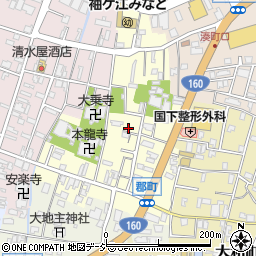 菊富周辺の地図