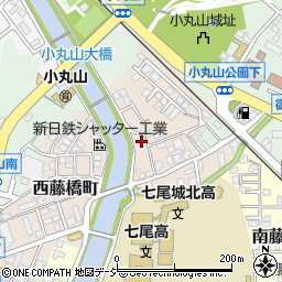 石川県七尾市西藤橋町ニ周辺の地図