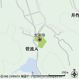 大楽寺周辺の地図