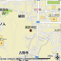 薬医神社周辺の地図