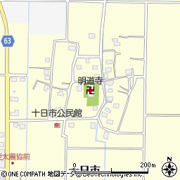 明道寺周辺の地図