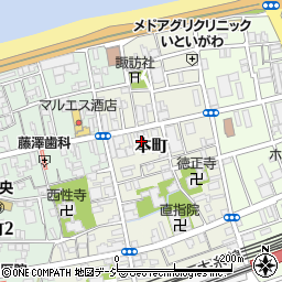 まるやまサロン糸魚川周辺の地図