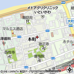 株式会社上越タイムス社糸魚川支局周辺の地図