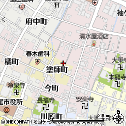 免農うるし店周辺の地図