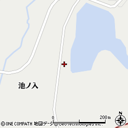 福島県白河市表郷梁森池ノ入8周辺の地図