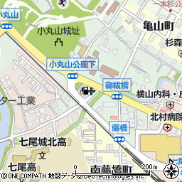 株式会社オガタ　小丸山公園ＳＳ周辺の地図