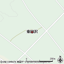新潟県十日町市東田沢周辺の地図