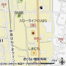 イエローハット妙高新井店周辺の地図
