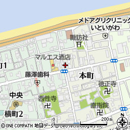 富山第一銀行糸魚川支店周辺の地図