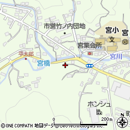 福島県いわき市内郷宮町平太郎86周辺の地図