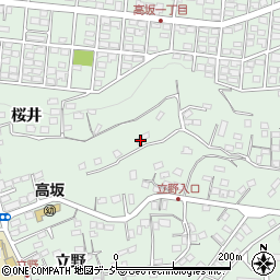 福島県いわき市内郷高坂町桜井64周辺の地図