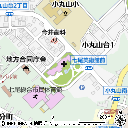 焼肉 蔵 七尾店周辺の地図