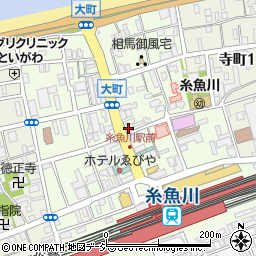 糸魚川綜合印刷株式会社周辺の地図
