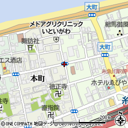 居酒屋 つるまる 糸魚川店周辺の地図