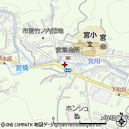 福島県いわき市内郷宮町平太郎1周辺の地図