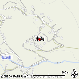 新潟県糸魚川市東海周辺の地図