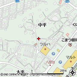 福島県いわき市内郷高坂町中平60周辺の地図