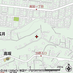 福島県いわき市内郷高坂町桜井63周辺の地図
