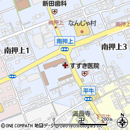 新潟県糸魚川地域振興局　糸魚川保健所周辺の地図