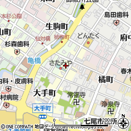 井田屋食堂周辺の地図
