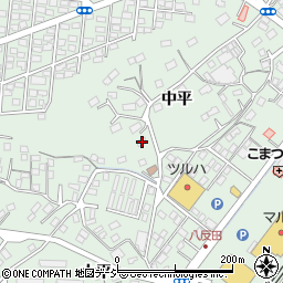 福島県いわき市内郷高坂町中平74周辺の地図